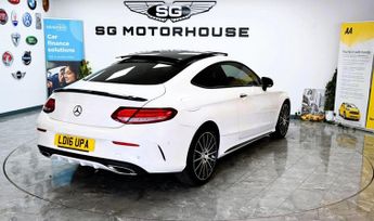 MERCEDES-BENZ C CLASS 2.0 C300 AMG Line (Premium Plus) Coupe 2dr Petrol 7G-Tronic+ Eur