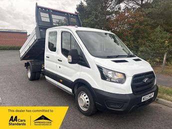 Ford Transit 2.0 350 EcoBlue Leader Tipper Double Cab 4dr Diesel Manual RWD L