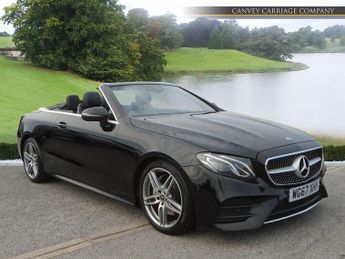 Mercedes E Class 2.0 E220d AMG Line Cabriolet G-Tronic+ Euro 6 (s/s) 2dr