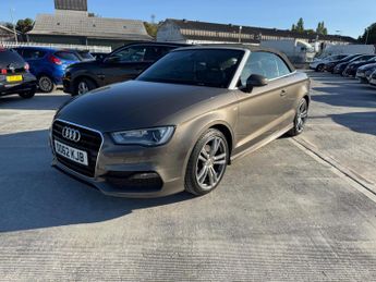 Audi A3 Cabriolet 1.8 TFSI S line S Tronic Euro 6 (s/s) 2dr