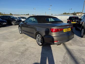 Audi A3 Cabriolet 1.8 TFSI S line S Tronic Euro 6 (s/s) 2dr