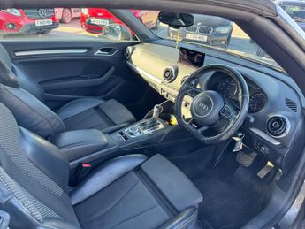 Audi A3 Cabriolet 1.8 TFSI S line S Tronic Euro 6 (s/s) 2dr