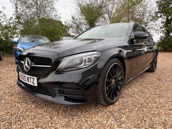 Mercedes C Class 1.5 C200 MHEV AMG Line Night Edition (Premium) Estate 5dr Petrol