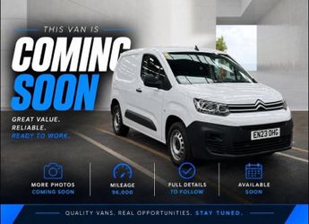 Citroen Berlingo 1.5 BlueHDi 1000 Enterprise Edition M SWB Euro 6 (s/s) 5dr