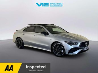 Mercedes CLA 2.0 CLA35h MHEV AMG (Premium Plus) Coupe 4dr Petrol Hybrid 8G-DC