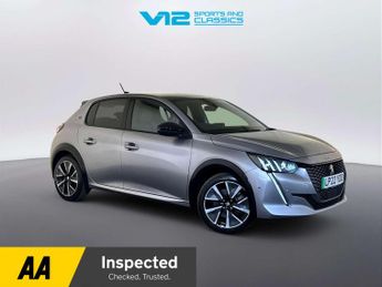 Peugeot E-208 50kWh GT Hatchback 5dr Electric Auto (11kW Charger) (136 ps)