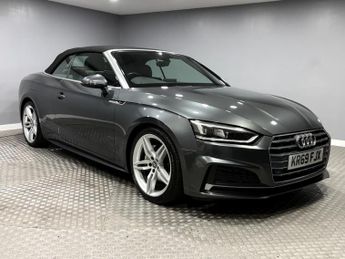 Audi A5 Cabriolet 2.0 TDI 40 S line Convertible 2dr Diesel S Tronic Euro 6 (s/s) (