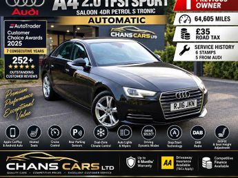 Audi A4 2.0 TFSI Sport S Tronic Euro 6 (s/s) 4dr