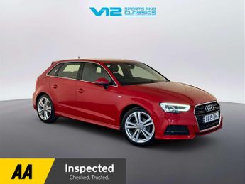 Audi A3 1.5 TFSI CoD 35 S line Sportback 5dr Petrol S Tronic Euro 6 (s/s