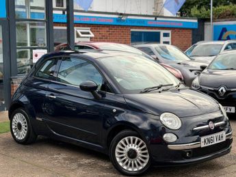 Fiat 500 1.2 Lounge Hatchback 3dr Petrol Manual Euro 5 (s/s) (69 bhp)