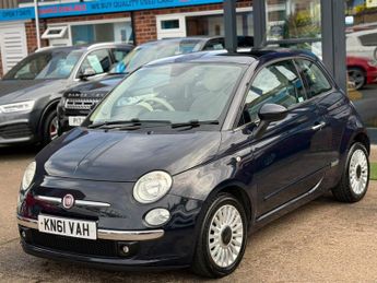 Fiat 500 1.2 Lounge Hatchback 3dr Petrol Manual Euro 5 (s/s) (69 bhp)