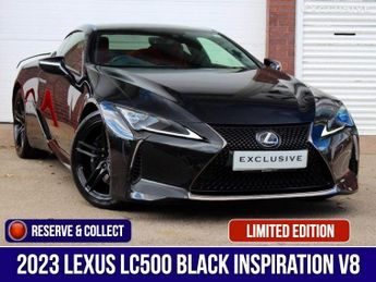Lexus LC 5.0 500 V8 Black Inspiration Auto Euro 6 2dr