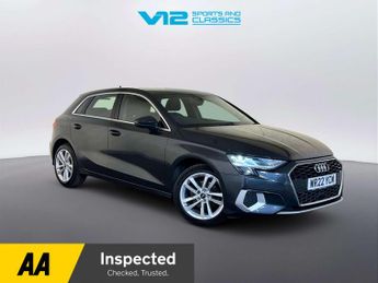 Audi A3 1.0 TFSI 30 Sport Sportback 5dr Petrol Manual Euro 6 (s/s) (110 