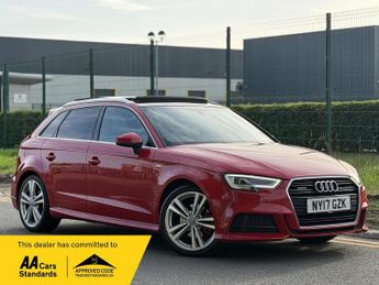 Audi A3 2.0 TFSI S line Sportback S Tronic quattro Euro 6 (s/s) 5dr