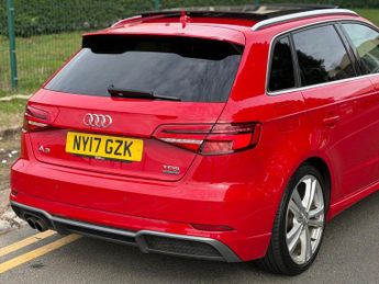 Audi A3 2.0 TFSI S line Sportback S Tronic quattro Euro 6 (s/s) 5dr