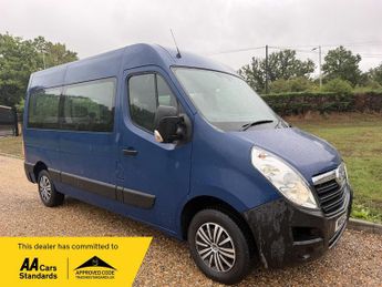 Vauxhall Movano 2.3 CDTi 3500 BiTurbo FWD L2 H2 Euro 6 (s/s) 5dr (9 Seat)