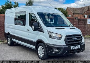 Ford Transit 2.0 350 EcoBlue Trend Crew Van Double Cab 5dr Diesel Manual L3 H