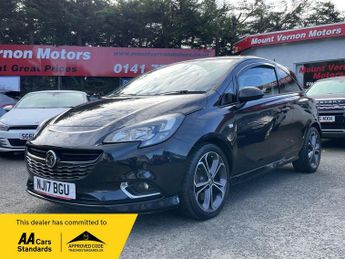 Vauxhall Corsa 1.4i Turbo Black Edition Euro 6 (s/s) 3dr