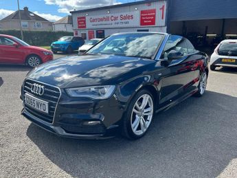 Audi A3 Cabriolet 2.0 TDI S line Euro 6 (s/s) 2dr (Nav)