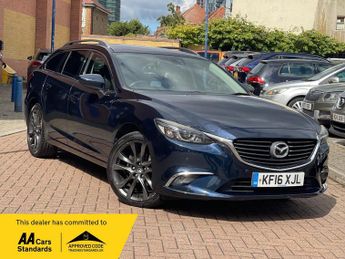 Mazda 6 2.2 SKYACTIV-D Sport Nav Tourer Auto Euro 6 (s/s) 5dr