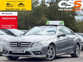 Mercedes E Class 2.1 E250 CDI BlueEfficiency Sport Tiptronic Euro 5 2dr