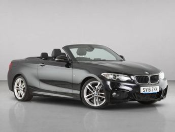 BMW 2 Series 2.0 220i M Sport Convertible 2dr Petrol Auto Euro 6 (s/s) (184 p