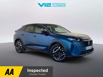 Peugeot E-3008 73kWh Allure SUV 5dr Electric Auto (11kW Charger) (210 ps)