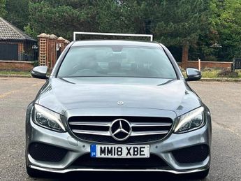 Mercedes-Benz C Class 2.1 C220d AMG Line G-Tronic+ Euro 6 (s/s) 4dr