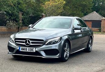 Mercedes-Benz C Class 2.1 C220d AMG Line G-Tronic+ Euro 6 (s/s) 4dr