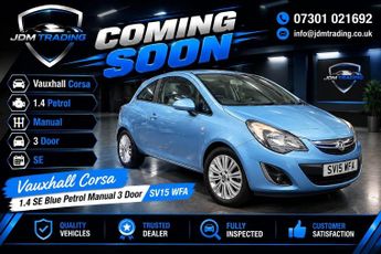 Vauxhall Corsa 1.4 16V SE Euro 5 3dr