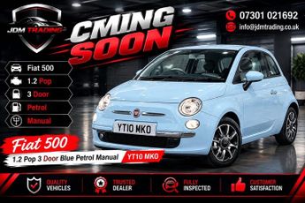 Fiat 500 1.2 Pop Euro 5 (s/s) 3dr