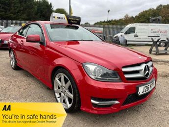 Mercedes C Class 2.1 C220 CDI BlueEfficiency AMG Sport G-Tronic+ Euro 5 (s/s) 2dr