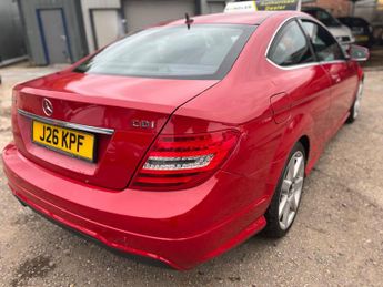 Mercedes-Benz C Class 2.1 C220 CDI BlueEfficiency AMG Sport G-Tronic+ Euro 5 (s/s) 2dr