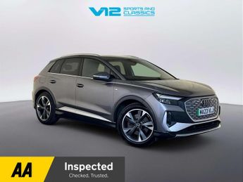 Audi Q4 e-tron 40 S line SUV 5dr Electric Auto 82kWh (204 ps)