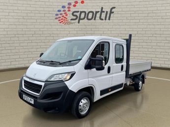 Peugeot Boxer 2.2 BlueHDi 335 Built for Business Dropside Double Cab 4dr Diese