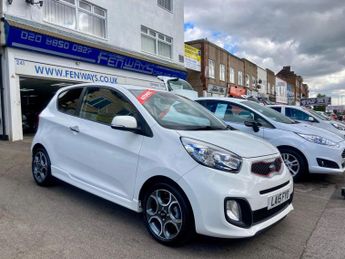 Kia Picanto 1.25 White Auto Euro 5 3dr