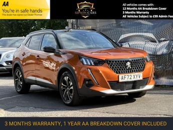 Peugeot 2008 1.2 PureTech GT SUV 5dr Petrol Manual Euro 6 (s/s) (130 ps)