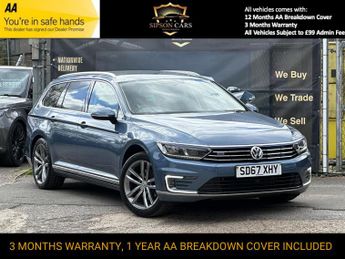 Volkswagen Passat 1.4 TSI GTE Estate 5dr Petrol Plug-in Hybrid DSG Euro 6 (s/s) (2