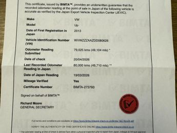 Volkswagen up! 1.0 High Up! 5dr Hatchback Petrol ASG