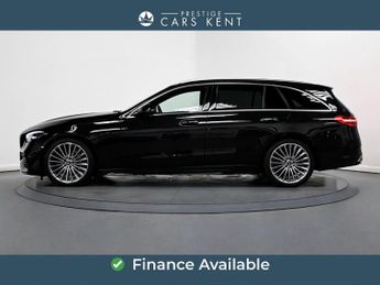 Mercedes-Benz C Class 1.5 C200h MHEV AMG Line (Premium) Estate 5dr Petrol Hybrid G-Tro