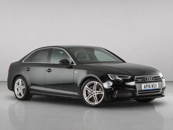 Audi A4 2.0 TDI S line Saloon 4dr Diesel S Tronic quattro Euro 6 (s/s) (