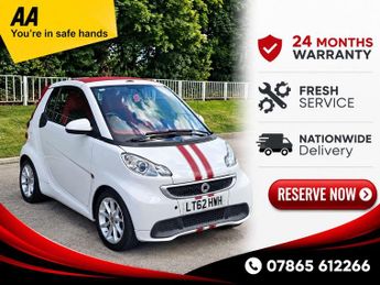 Smart ForTwo 1.0 MHD Passion Cabriolet SoftTouch Euro 5 (s/s) 2dr
