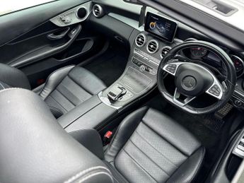 Mercedes-Benz C Class 2.1 C220d AMG Line Cabriolet G-Tronic+ Euro 6 (s/s) 2dr