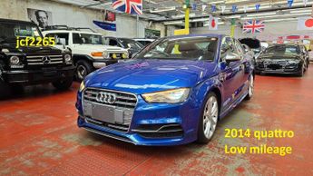 Audi S3 TFSI Saloon S Tronic quattro 300 ps