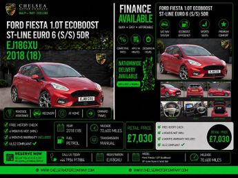 Ford Fiesta 1.0T EcoBoost ST-Line Euro 6 (s/s) 5dr