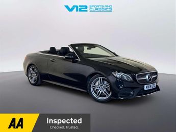 Mercedes-Benz E Class 2.0 E300 GPF AMG Line (Premium) Cabriolet 2dr Petrol G-Tronic+ E