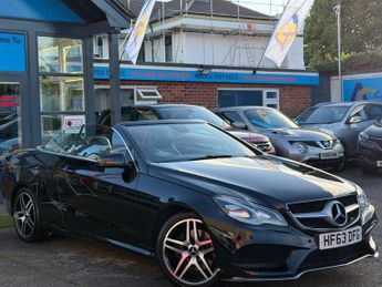 Mercedes E Class 2.1 E220 CDI AMG Sport Cabriolet 2dr Diesel G-Tronic+ Euro 5 (s/
