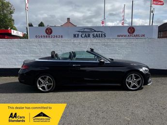 Mercedes C Class 2.1 C220d AMG Line (Premium Plus) Cabriolet G-Tronic+ 4MATIC Eur
