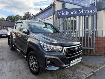 Toyota Hi Lux 2.4 D-4D Invincible X Auto 4WD Euro 6 4dr (TSS, 3.5t)