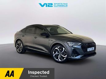 Audi E-Tron 55 Black Edition Sportback 5dr Electric Auto quattro 95kWh (11kW